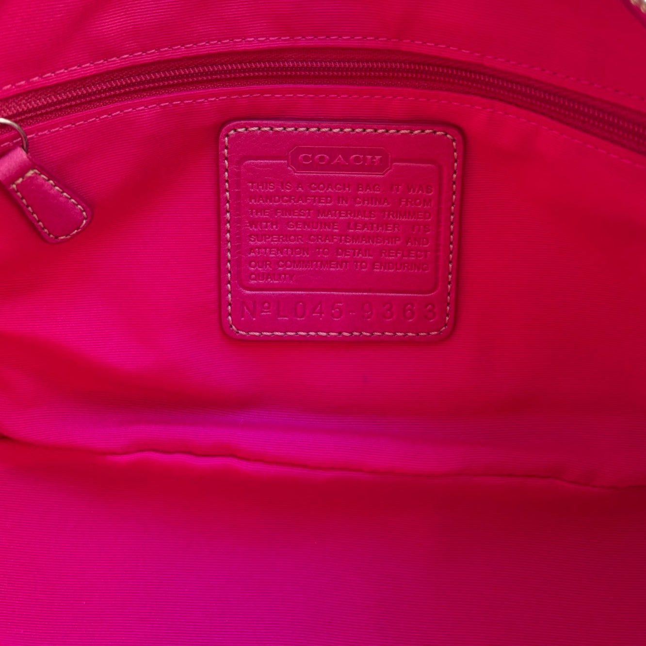 COACH 2004 EAST WEST SHOULDER BAG