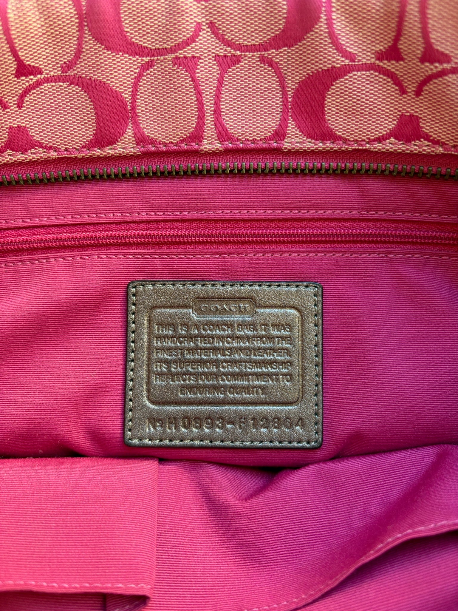 COACH 2008 RARE HOLIDAY EDITION