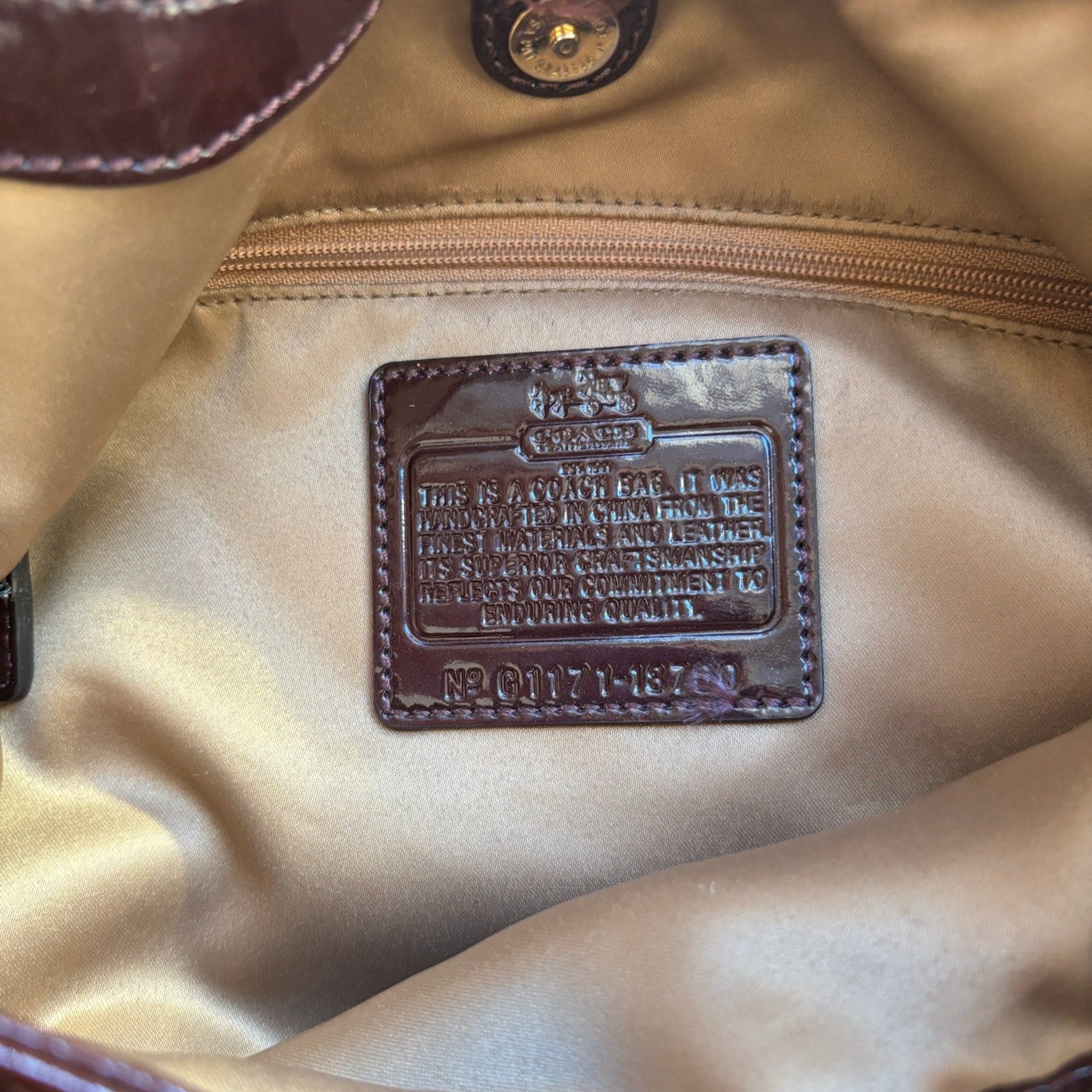 COACH 2011 MADDISON MAGGIE HOBO BAG