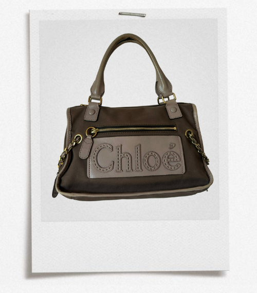 CHLOÉ HARLEY CANVAS BAG