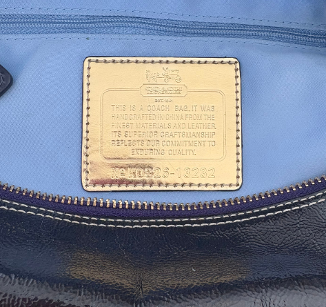 COACH 2008 SIGNATURE GRAPHIC OP ART BAG