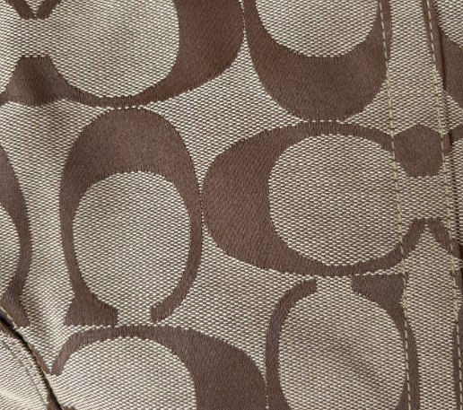COACH 2008 SIGNATURE SNAKESKIN TOTE BAG