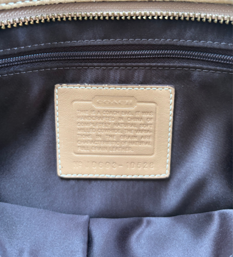 COACH 2006 HAMPTONS CARRYALL SHOULDER BAG