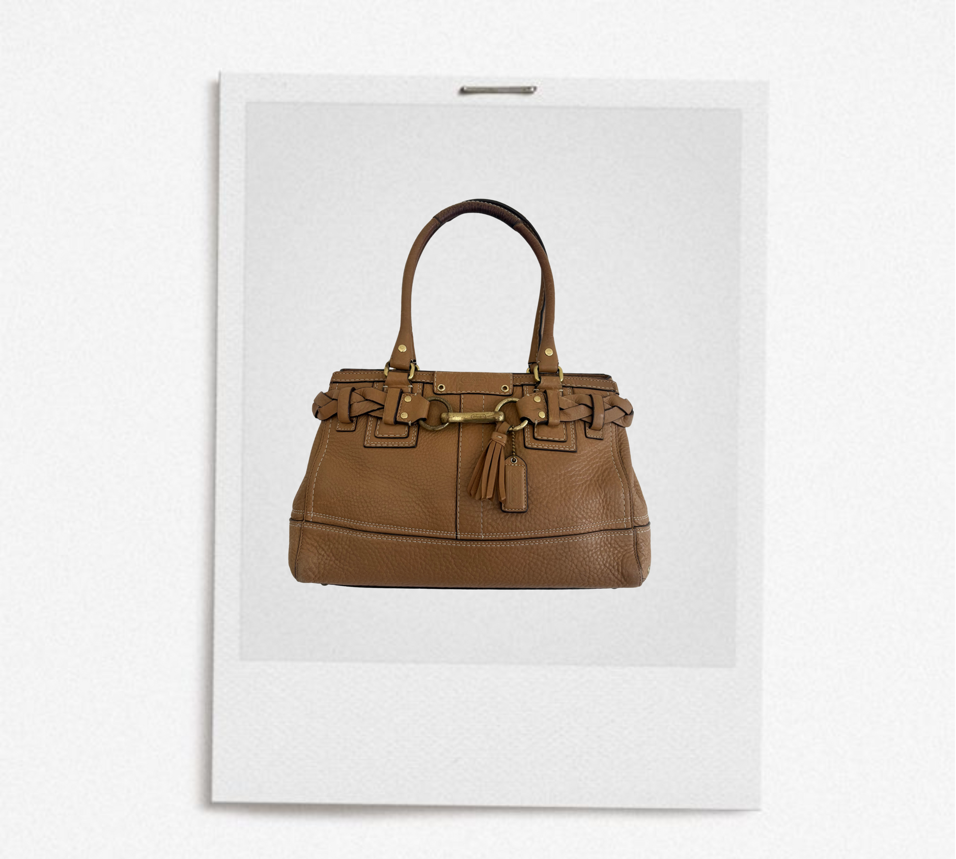 COACH 2006 HAMPTONS CARRYALL SHOULDER BAG